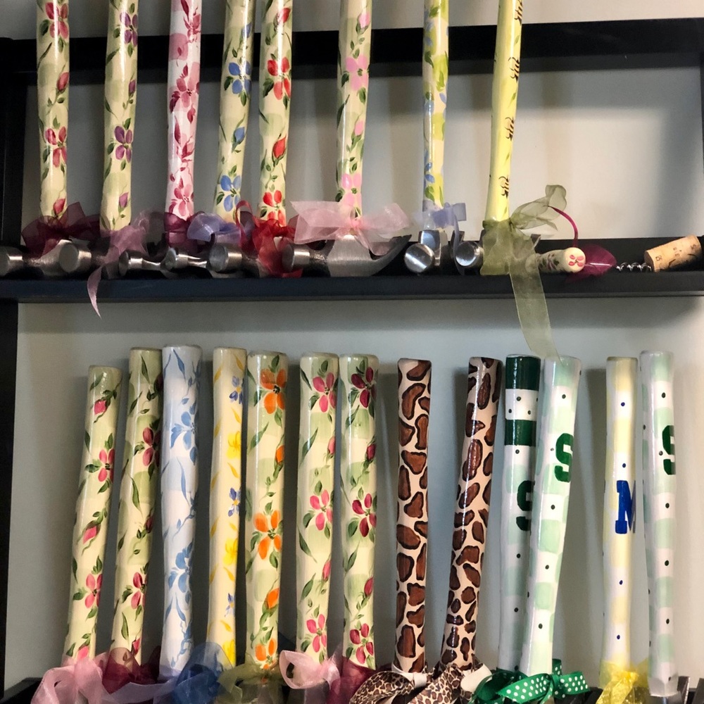 COPY - Hand painted hammers